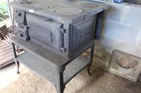 Furphy Dover No.8 Cast Iron Wood Stove in Working Order - Needs Minor Attention - 4