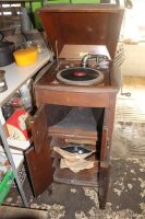 Antique Luxophone Gramaphone in Timber Case Made in Sydney - 2