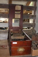 Antique Mahogany Shop Cash Register