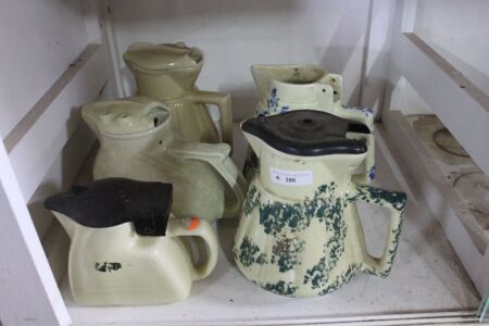 5 Vintage Ceramic Electric Jugs