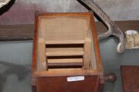 Antique Cherry & Sons Gisborne VIC Timber T1 Box Butter Churn - 4