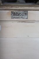 Vintage Painted Mawsons Single Door Ice Fridge - 5