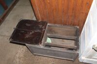 Vintage Timber Shoe Shine Box - 4