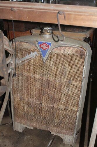 Huge Vintage Mandator AEC Truck Radiator