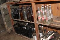 2 Shelves of Asstd Bottles inc. Beer, Tristrams. Jim Beam Etc