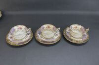 Antique Coalport Lilac Batwing China &ndash; 16 Piece Part Tea Set - 2