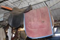 Leather Saddle and Blankets - 2