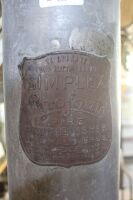 Vintage Simplex Pyrofoam Extinguisher with Copper Plaque - 2