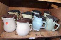 8 Small Ceramic Electric Jugs