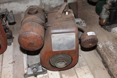 Rust/Red Villers Stationary Engine