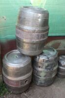 3 x 18 Gallon Alloy Beer Kegs