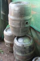 3 x 18 Gallon Alloy Beer Kegs - 2