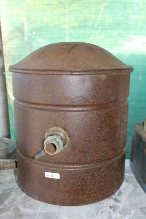 Vintage Steel Dairy Tank