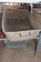 Large QMIB 2 Handled Galvanised Tray + Lidded Box - 2