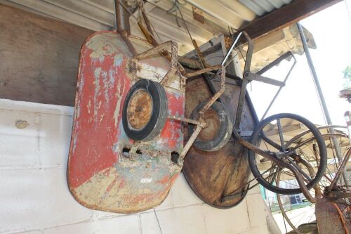 2 Vintage Wheelbarrows - 1 As Is