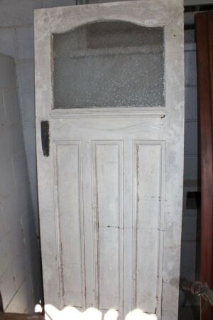 Vintage Top Glazed Timber Front Door