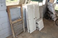 Qty of Asstd Timber Louvre Window Shutters - 2