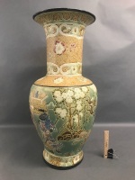 Large Glazed Ceramic Oriental Urn - 2