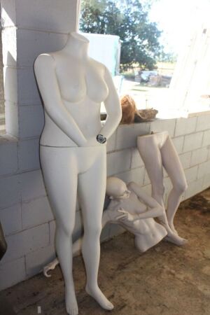 2 Female Mannequins As Is