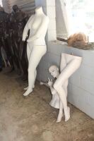 2 Female Mannequins As Is - 2