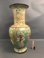 Large Glazed Ceramic Oriental Urn - 4