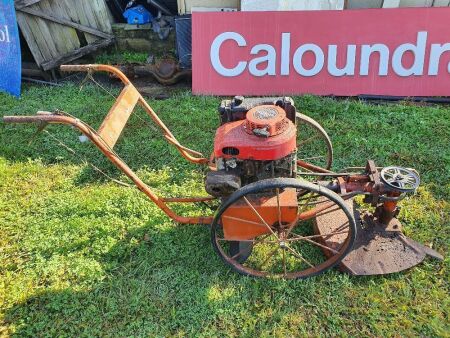 Vintage Honda Motor Mower Cart for Restoration