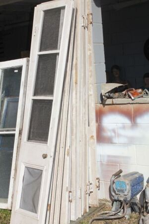 6 Pairs of Fly Screened French Doors