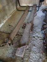 2 Vintage Timber Spreader Bars