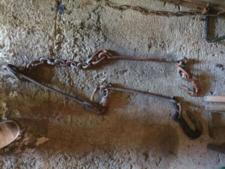Set of Iron Bullock Chains