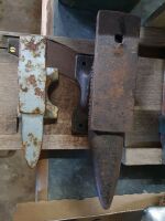 2 Small Cast Anvils - Largest Enderes Tool Co. Albert Minn. Total Length 9" - 3