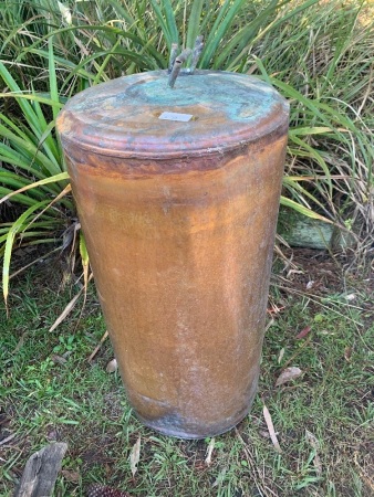 Large Copper Water Boiler - Scrap or Still