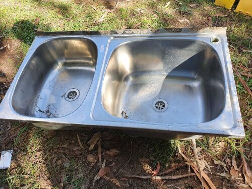 Stainless Steel Double Laundry Sink