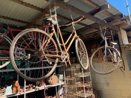 2 Vintage Pushbikes inc. Malvern Star