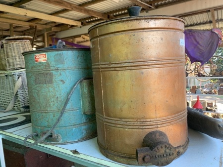 Vintage Honey Churn + Vacola Sterilising Can