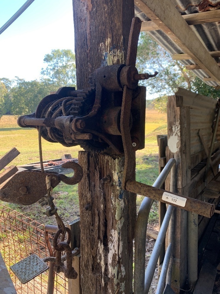 Vintage Hand Winch