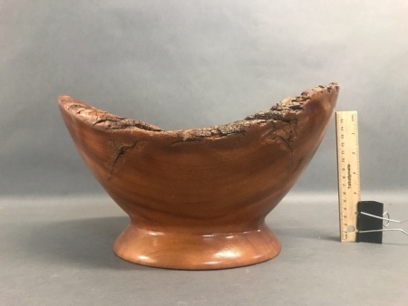 Turned Timber Burl Bowl