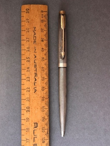 Vintage Parker 75 Sterling Silver Ballpoint Pen