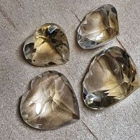 21 Carats of Fancy Heart Shape Citrine Gemstones