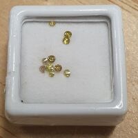 Quarter Carat of Yellow Diamond Gemstones