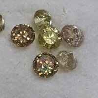 Quarter Carat of Yellow Diamond Gemstones - 2