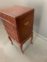 Timber Collectors Cabinet on Legs - Top Drawers Section Lifts Off - 2