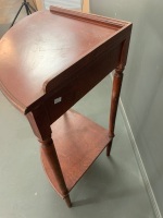 Small Corner Table with False Drawers - 2