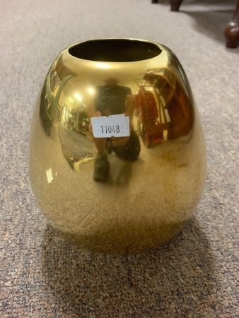 Dinosaur Designs Brass Bulb Vase