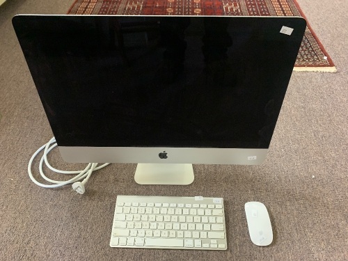 Imac Desktop Computer Keyboard and Mouse