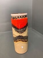 Large Mid Century W.German Lava Glazed Floor Vase - 2