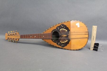 Beautifully Crafted Vintage Bowlback Mandolin