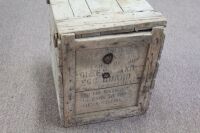 Antique Queensland Egg Board Timber Box with Hinged Lid - 4