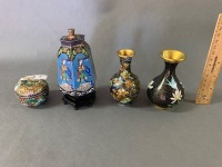 4 Pieces of Cloisonne Wear - 2