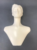 Retro Head & Shoulders Ceramic Shop Mannequin