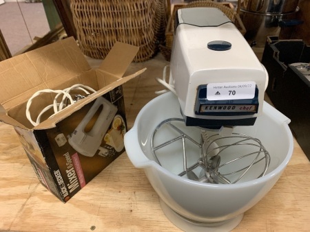 Vintage Kenwood Chef + Boxed Mixer